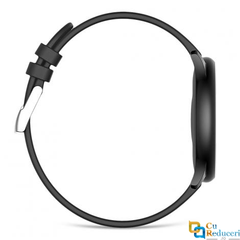 Ceas smartwatch Kingwear KW19, 128KB Ram + 256KB ROM, display 1.3inch TFT cu touch screen, rezolutie 240 * 240 pixeli, baterie 140mAh Polymer