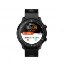 Ceas smartwatch Kingwear S10 Plus, display 1.3 inch cu touch screen, rezolutie 240 x 240 pixeli, baterie 350mAh, rezistent la apa IP67, functii de monitorizare a sanatatii