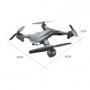 Drona Visuo XS816 4K, brate pliabile, wifi, buton de Return To Home, camera 1080p cu transmisie live pe telefon  