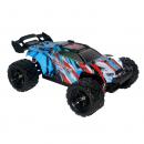 Masina cu telecomanda JJRC HS18321 albastra, 4x4, scara 1:18, viteza maxima 36 km/h, acumulator 7.4V 1200mAh, timp de utilizare ~20 min