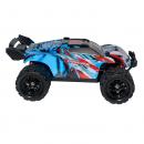 Masina cu telecomanda JJRC HS18321 albastra, 4x4, scara 1:18, viteza maxima 36 km/h, acumulator 7.4V 1200mAh, timp de utilizare ~20 min