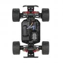 Masina cu telecomanda JJRC HS18312 albastra, 4x4, scara 1:18, viteza maxima 36 km/h, acumulator 7.4V 1200mAh, timp de utilizare ~20 min