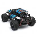 Masina cu telecomanda JJRC HS18312 albastra, 4x4, scara 1:18, viteza maxima 36 km/h, acumulator 7.4V 1200mAh, timp de utilizare ~20 min