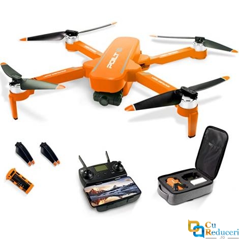 Drona profesionala JJRC X17 6K 5G GPS, camera 6K ESC HD, GPS Follow Me, buton de Return To Home, stabilizator 2 axe, baterie 11.1V 2850 mAh, autonomie zbor ~ 28 de minute