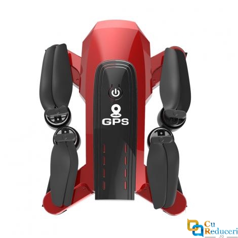 Drona CSJ M818 4K 5G GPS, brate pliabile, wifi 5G, buton de Return To Home, camera 4K HD cu transmisie live pe telefon, capacitate baterie 7.4V 2200 mAh, autonomie zbor ~ 25 de minute