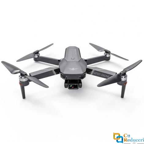 Drona CSJ KF101, WIFI 5G, camera foto 4K/8M ESC/EIS HD, stabilizator pe 3 axe, distanta de control: ~1200 m, autonomie zbor ~ 30 de minute, suport card SD, buton de Return To Home, baterie 11.1V 2500 mAh