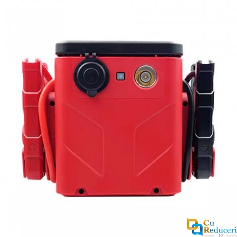 Acumulator extern pornire auto / Jump Starter pentru masina sau camion, 12 si 24 V, curent pornire 12V/24V 2000A, curent maxim 12V/24V 4000A, capacitate 56000 mAh