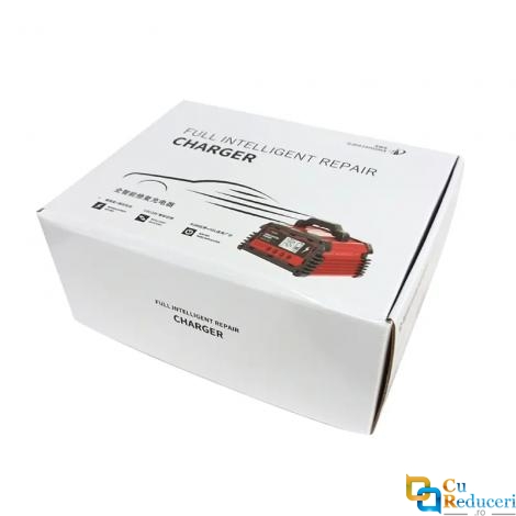 Incarcator auto inteligent 12V/24V, 5A-10A- 20A/5A- 10A pentru toate tipurile de baterii cu acid si gel, AGM, SLA, VRLA