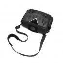 Geanta de umar multifunctionala, Ozuko, impermeabila, compartimente multiple, 32x11x26 cm, 14 L reflectorizanta, negru