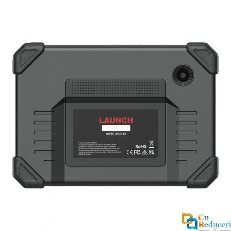 Launch X431 IMMO Plus - Tester auto profesional cu functii avansate IMMO, programare chei, resetari ECU, compatibil OBD2, 39 Functii speciale, Display 8 inch, Android 10.0, 4GB RAM + 64GB Stocare, 6300mAh, 2 ani actualizare gratuit