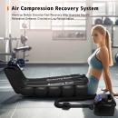 Aparat pentru masaj CINCOM, 12 camere compresie cu aer, 3 moduri de masaj, posibilitatea de reglare a presiunii, dimensiunea cizmei 1000 mm × 375 mm, imbunatateste circulatia sangelui, elimina edemul, previne tromboza si varicele, picioare fara oboseala