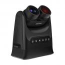 Binoclu Digital Profesional cu Night Vision pentru vanatoare cu lentila rotativa la 180 de grade, 4K, zoom digital 15x, ecran 4 inch IPS HD, acumulator 10000 mAh, 48 Mpx, negru